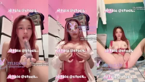 Abg Tete Bulet Lila Lingerie Merah Colmek Dildo
