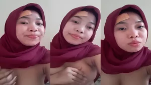 Abg Yanti Hijab Merah Bugil Kangen Ayang