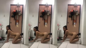 Bella Doggy Style Pake Dildo Super Besar