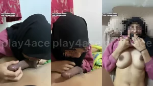 Cewek Pl4ace Kerudung Dikocokin Nyepong Dientot