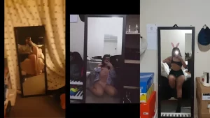 Koleksi Bokep Pamer Memek Di Depan Cermin